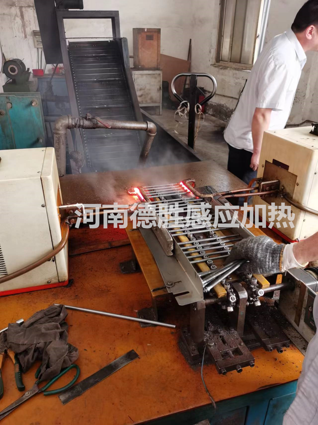 推桿淬火機感應加熱設備